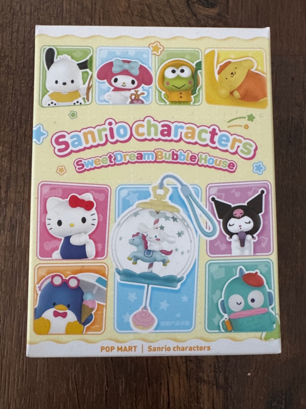 Sanrio Characters Sweet Dream Bubble House Keychain - Yellow
